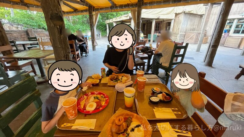 ディズニーシー・ユカタンでの食事