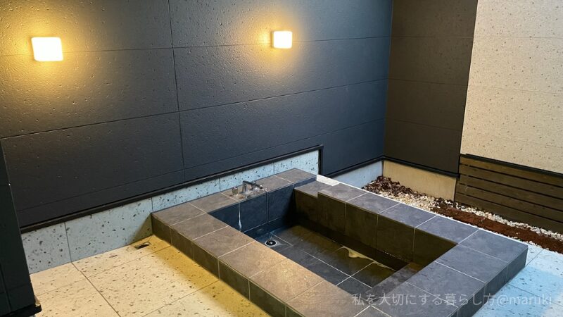 TOWAピュアコテージの露天風呂