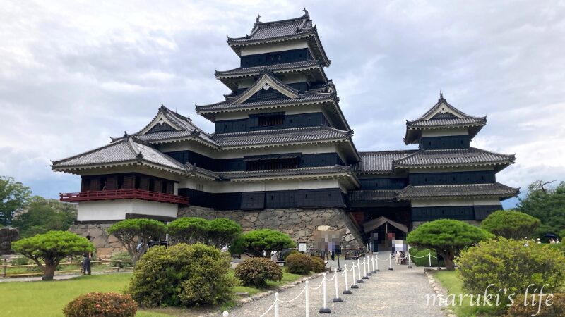 国宝・松本城の外観