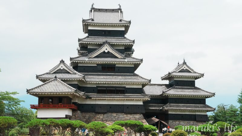 国宝・松本城の外観
