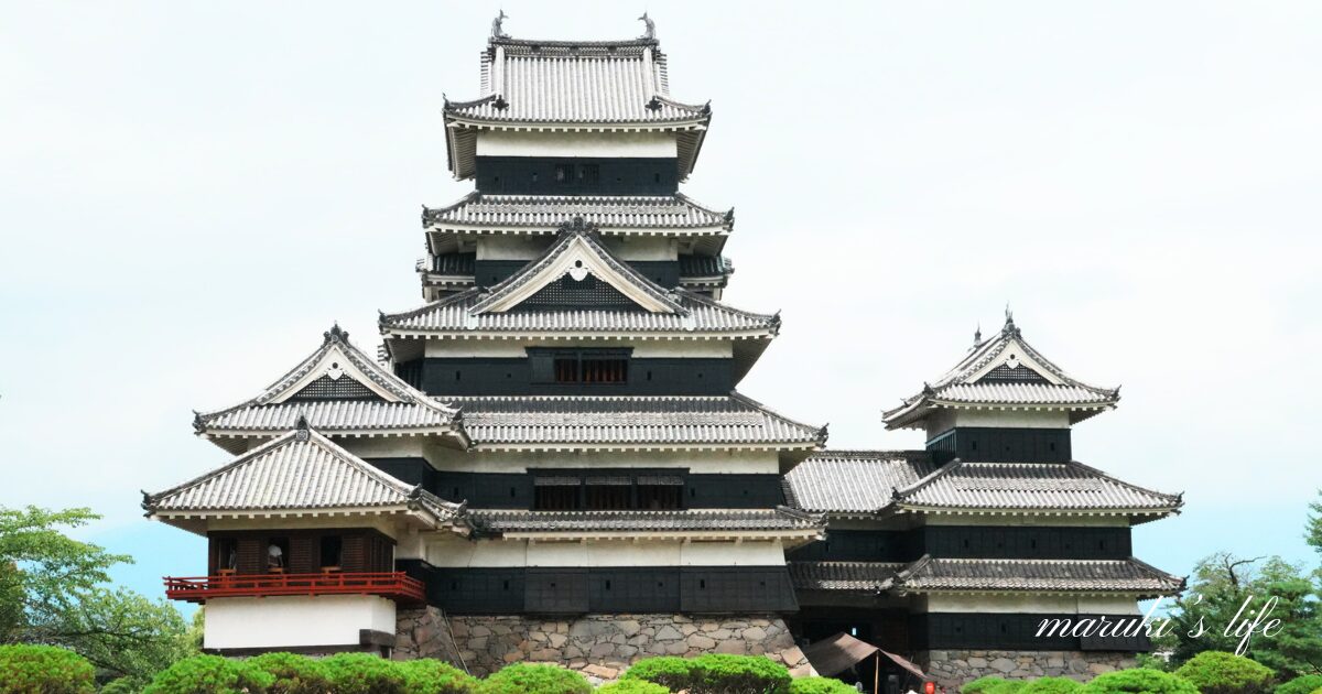 国宝・松本城の天守