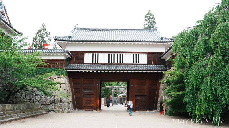 上田城の櫓門