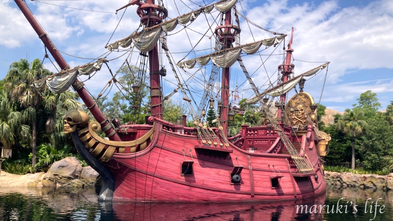 ディズニーシー 海賊船（フォートレス）の外観