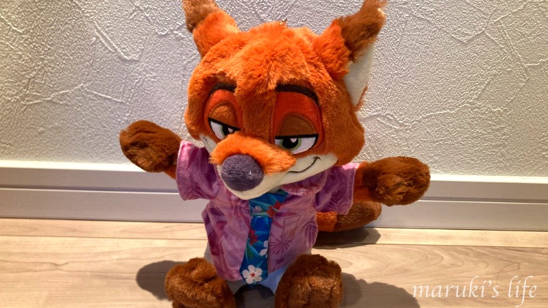 ディズニーシーのお土産 ズートピア ニックのポージーペンケース
