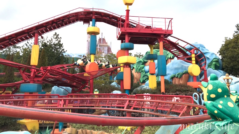 ディズニーランド トゥーンタウンのガジェットのゴーコースター